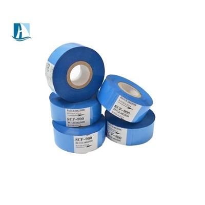 30mm * 100m LC1 핫 스탬핑 포일 롤 유효기간 인쇄용 블랙 코딩 리본