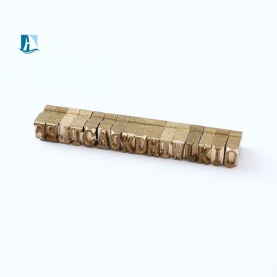 OEM 열전환 리본 금 자동차 라벨 DIY 청동 글자