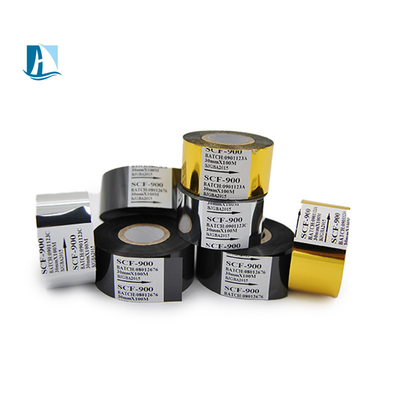 SCF900 LC1 FC3 날짜 코딩 포일 25mm*100m 색상 일반 제품에 대한 핫 스탬핑 리본