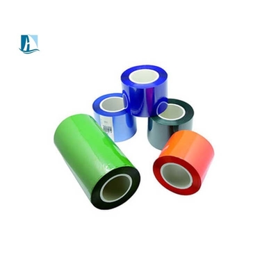 OEM 유니버설 컬러 PVC 전송 필름 핫 스탬핑 24mm 너비 좋은 반 접착력