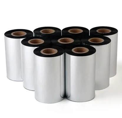 12mm 너비 열 전달 수액 탄소 검은 프린터 리본 프린터에 적합
