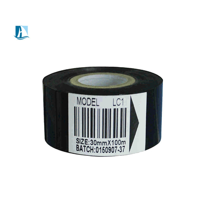 30-600/분 코딩 속도 25mm 검은 색 리본과 함께 뜨거운 스탬핑 필름 코딩 기계