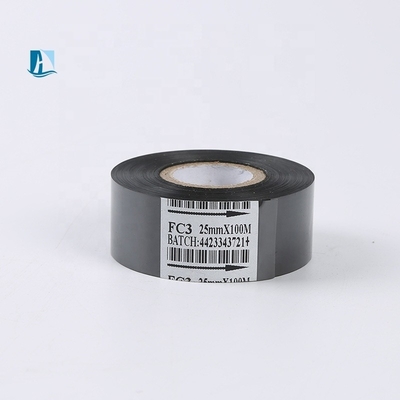 컬러 프린터 적용 가능한 UNIONCODING 날짜 코딩 포일 25mm 30mm 35mm 금 은 화상 스탬핑 리본