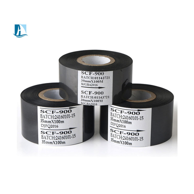 30mm 프린터 리본 FC3 UC3 SCF-900 HC3 블랙 핫 스탬프 날짜 코딩