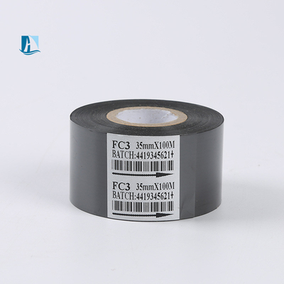 30mm 프린터 리본 FC3 UC3 SCF-900 HC3 블랙 핫 스탬프 날짜 코딩