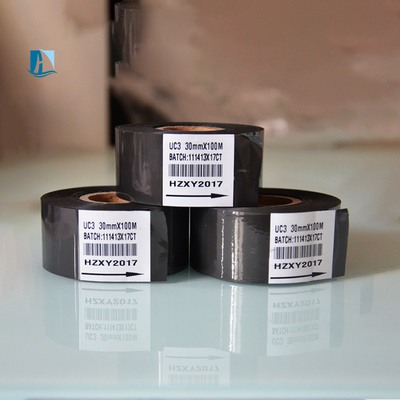 연금 글자 호환 SCF900 날짜 코딩을 위한 핫 스탬핑 리본 30mm*100m 황금색