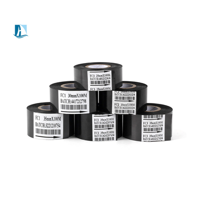 25mm100m SCF900/NC3/FC2 적색/나색/백색/검은 코딩 리본