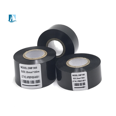 LC1를 위한 황금 PET 핫 스탬프 포일 블랙 40mm*100m h200fr 핫 스탬프 포일 스탬프 머신