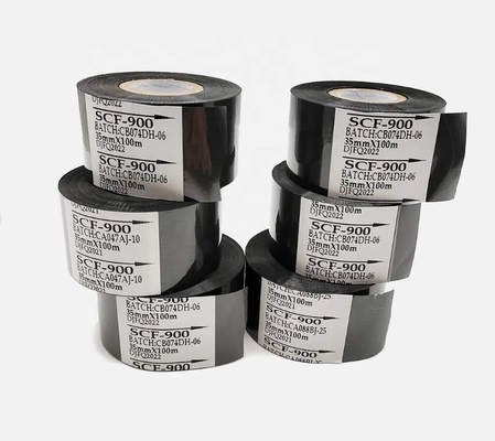 SCF900 25mm * 100m 로열 전송 리본 레이블 프린터 파란색