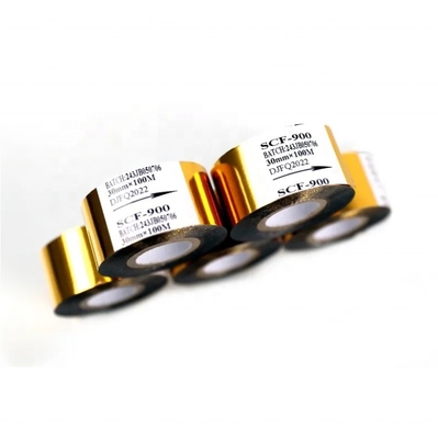 HP241 HP241B DY-825mm*100m DY-825mm*100m에 대한 컬러 프린터 코딩 포일 핫 스탬프 리본