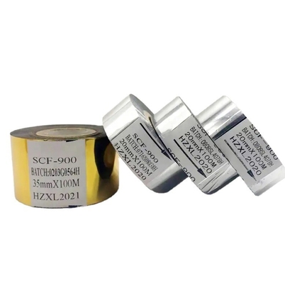 라벨 인쇄용 황금 30mm*100m 핫 스탬프 필름