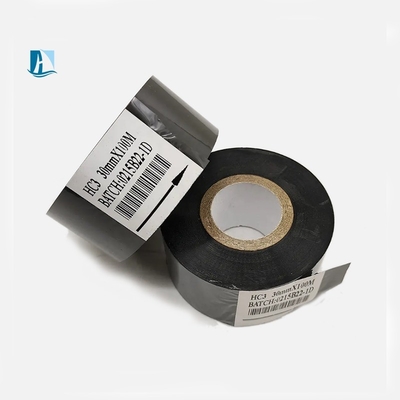 DY-8 기계 12mm*100m 날짜 인쇄 주문을 위한 블랙 핫 스탬프 코딩 리본
