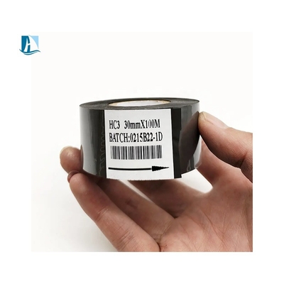 DY-8 기계 12mm*100m 날짜 인쇄 주문을 위한 블랙 핫 스탬프 코딩 리본