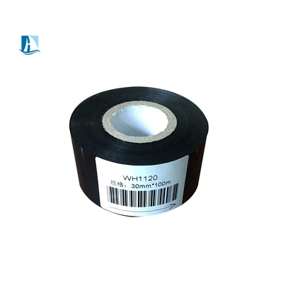 25mm*100m 라벨 인쇄 코어 크기 1 인치 열 전송 리본