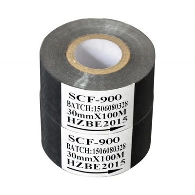 프린터 리본 12mm 너비 30mm x 100m 블랙 롤 핫 스탬프 코더와 호환