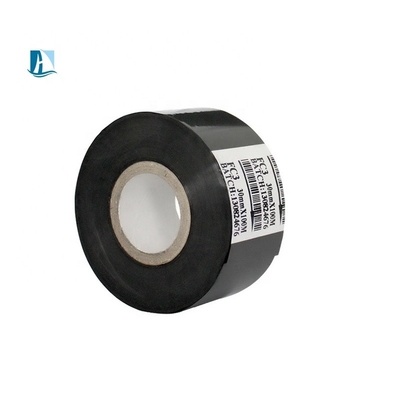 핫 스탬핑 리본 검은색 25mm 너비 122m 길이 날짜 코딩 포일