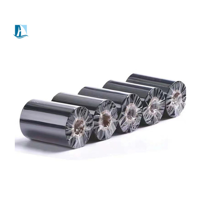 110mm*300m 백스 레진 블랙 열 전송 잉크 리본