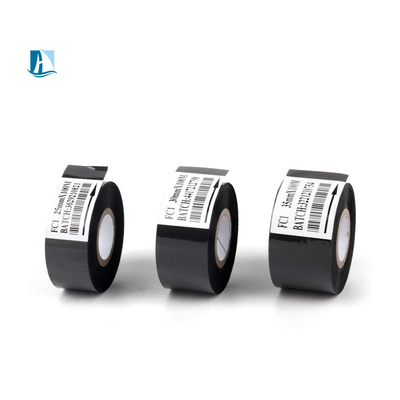 30mm 100m 블랙 핫 프린트 스탬프 포일 둥근 수필 코딩 속도 30-600/분