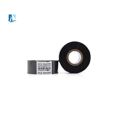 30mm 100m 블랙 핫 프린트 스탬프 포일 둥근 수필 코딩 속도 30-600/분