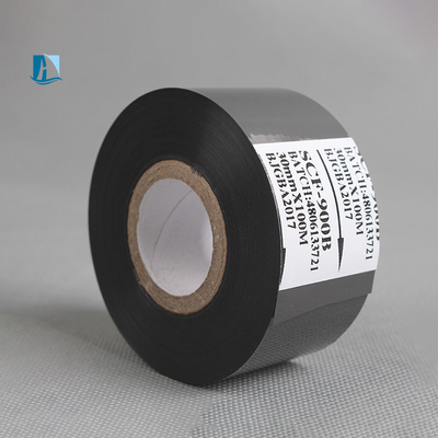 30mm 100m 블랙 핫 프린트 스탬프 포일 둥근 수필 코딩 속도 30-600/분