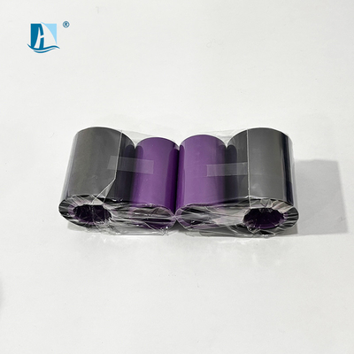 Qr 코드 인쇄 리본 55mm * 600m 열 전송 오버 프린터 및 라벨 프린터