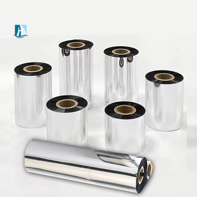 30-600 / 분 코딩 속도 110mm * 300m 바코드 프린터용 열 전송 수직 리본