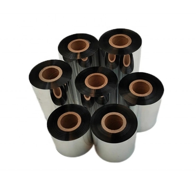 55mm*100m 열 필름 리본 검은 색 인쇄를 위해 완전하고 마찰 저항