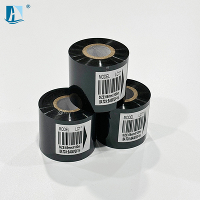 SCF900 FC1 PET 바코드 리본 핫 스탬프 리본 30mm*100m 일반 인쇄용 검은색