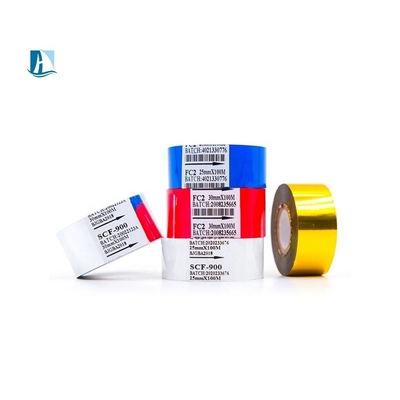 둥근 수필 30mm 100m 날짜 코더 온도 100C-160C 인쇄 및 코딩
