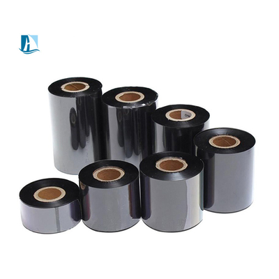 압력 범위 0.3-0.5Mpa 30MM * 100m 청동 글자를위한 검은 핫 코딩 리본 엽