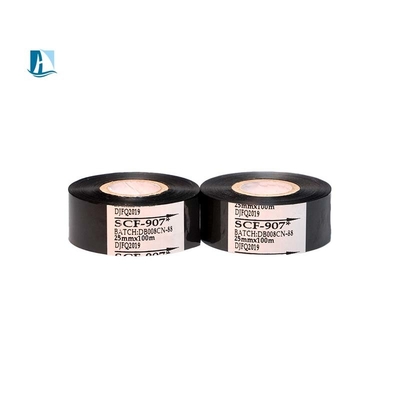 30mm*100m PET 금 은 핫 포일 리본 HP241b 코딩 머신 PET 인쇄 유형