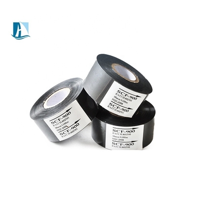 빨간색 SCF-900 FC3 FC2 LC1 날짜 코딩 필름 25mm 너비 100M 길이가 Hp241 Hp241b 날짜 프린터 핫 스탬프 리본