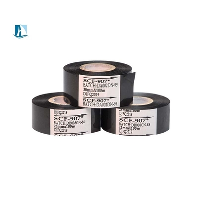50mm*100m 프린터 리본 SCF900 인쇄 필요에 대한 화이트 핫 스탬핑