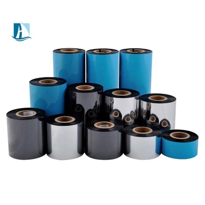 파란색 LC1 색상 코딩 리본 사틴 리본 핫 스탬핑 PET 재료 PVC 카드