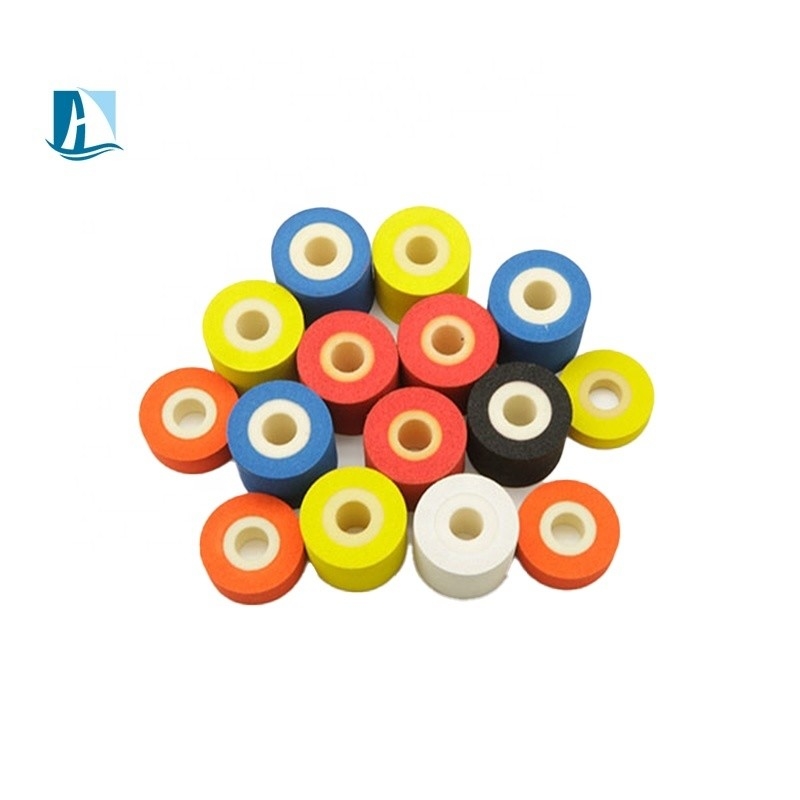 프린트 핫 잉크 롤러 Dia36mm 40mm 호환성 블랙/레드/백/블루 솔리드 컬러