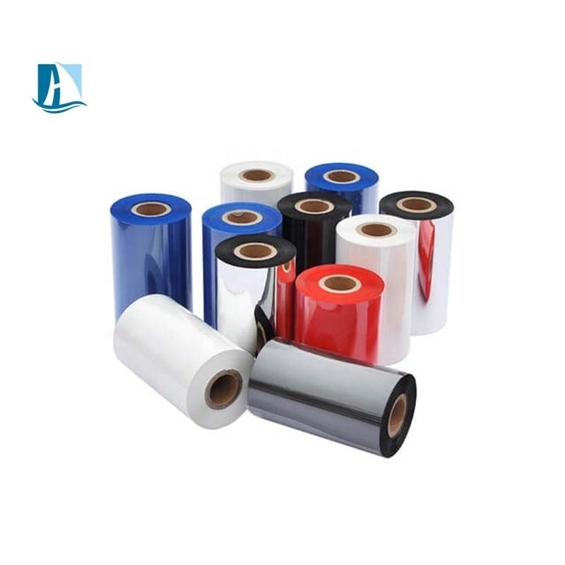 제브라 프린터 리본 110mm x 300m 바코드 Wax TTR 리본 등급 열성 Wach Ink Ribbons
