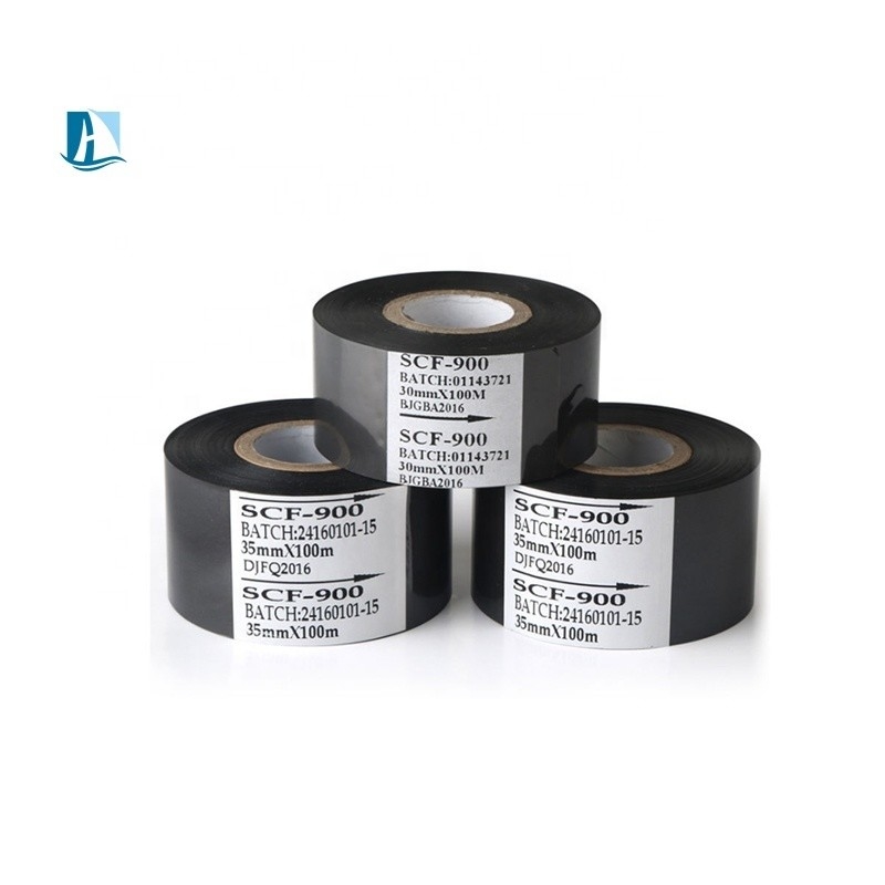스피드 코딩 프린터 리본 핫 스탬핑 포일 35mm100m 30-600 / 분 코딩 속도