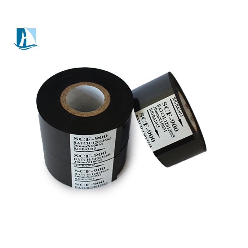 HP241 HP241B 날짜 코더 대량 코딩 기계에 대한 12mm 너비 핫 스탬핑 필름 리본