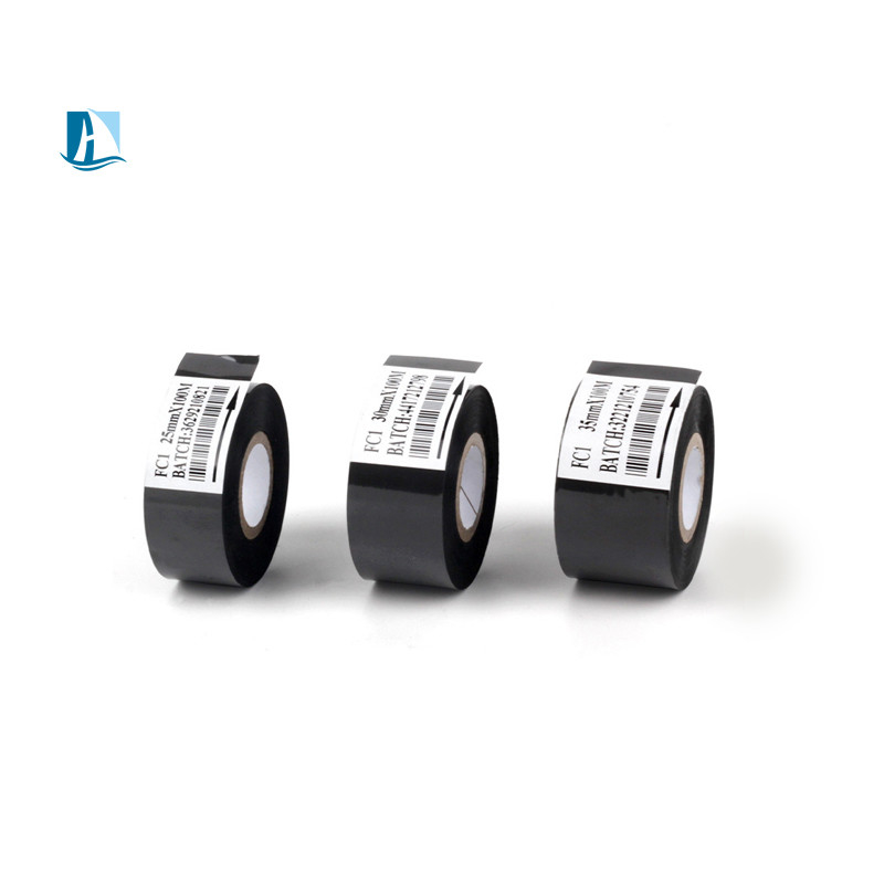 30-600/분 코딩 속도 25mm 검은 색 리본과 함께 뜨거운 스탬핑 필름 코딩 기계