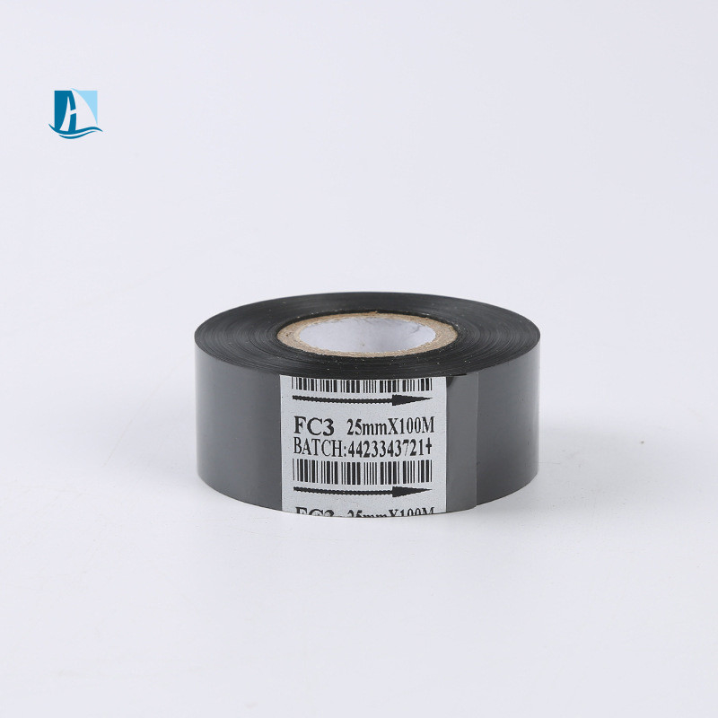 SCF 900 30mm*100m 플라스틱 봉지 인쇄 테이프 검은 스탬핑 날짜로 핫 코딩 포일