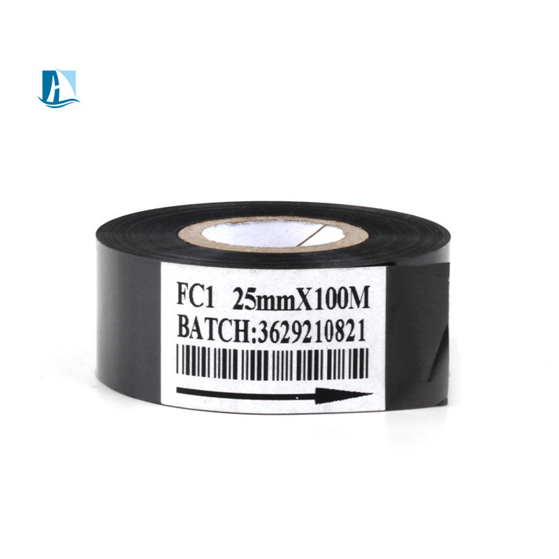30mm 100m 블랙 핫 프린트 스탬프 포일 둥근 수필 코딩 속도 30-600/분